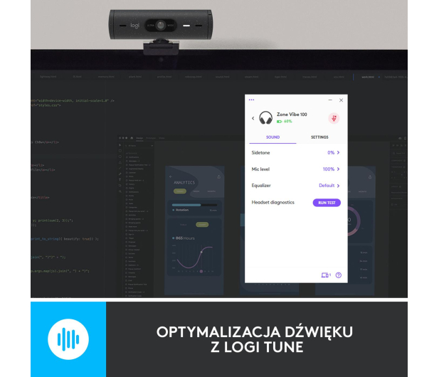 LOGITECH Zone Vibe 100 Graphite - 1075316 - zdjęcie 14